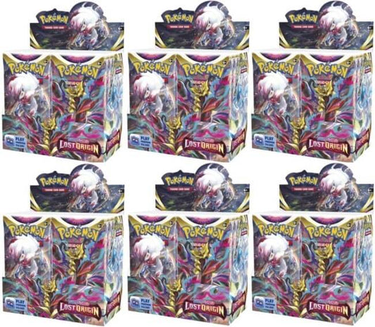 Pokemon TCG: Sword & Shield - Lost Origin Booster Display Box Case (6)