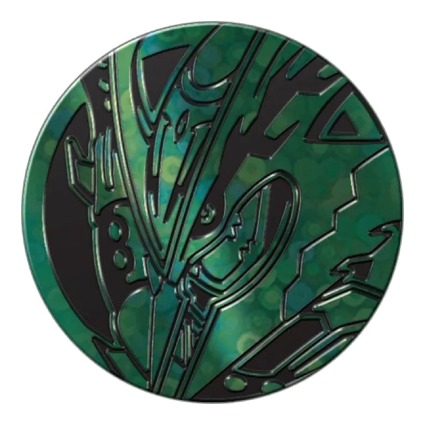 Pokémon TCG Mega Evolution Delta Reign Elite Trainer Box plastic coin