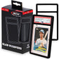 BCW PSA Slab Bumpers Black 6-pack box with installed PSA slab