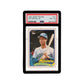 PSA graded card with black BCW slab bumper front view