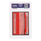 PSA graded card with translucent clear BCW slab bumper back view