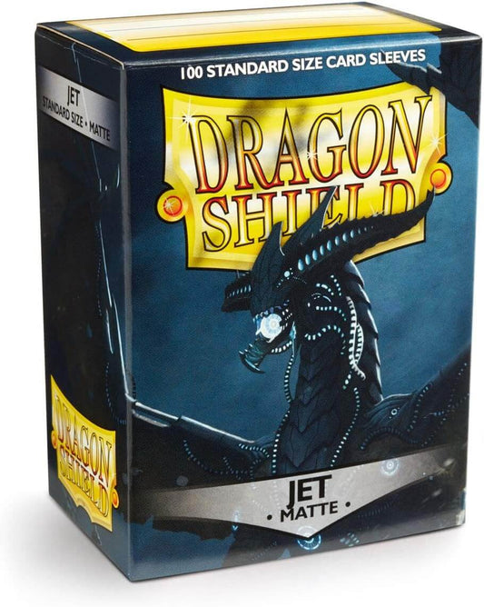 Dragon Shield: Matte Jet Standard Size Card Sleeves (100ct)