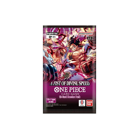 One Piece TCG: A Fist of Divine Speed Booster Pack (Pre-Order)