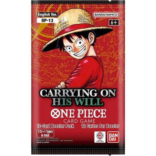 One Piece TCG: Carrying on His Will Booster Pack