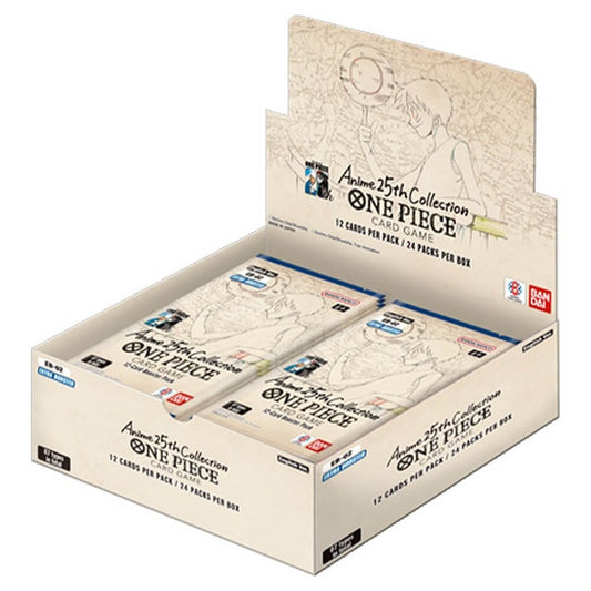 One Piece TCG: Extra Booster - Anime 25th Collection - Booster Display (24) (EB-02) (Pre-Order)