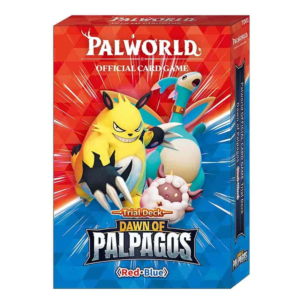 Palworld OCG: Dawn of Palpagos Trial Deck – Red & Blue (TD01)