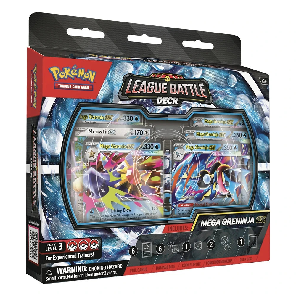 Pokemon TCG: Mega Greninja ex League Battle Deck (Pre-Order)