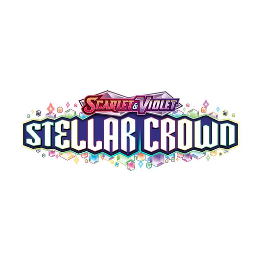 Pokemon TCG: Scarlet & Violet - Stellar Crown Three-Booster Pack Blister Carton (24)