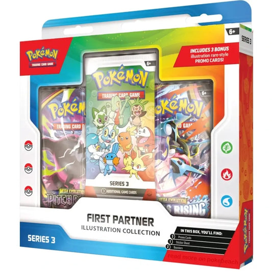 Pokemon TCG: First Partner Illustration Collection (Series 3) (Pre-Order)