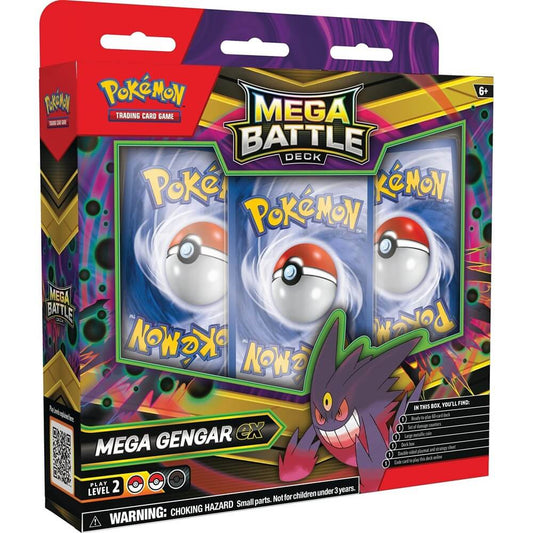 Pokemon TCG: Mega Battle Deck - Mega Gengar ex (Pre-Order)