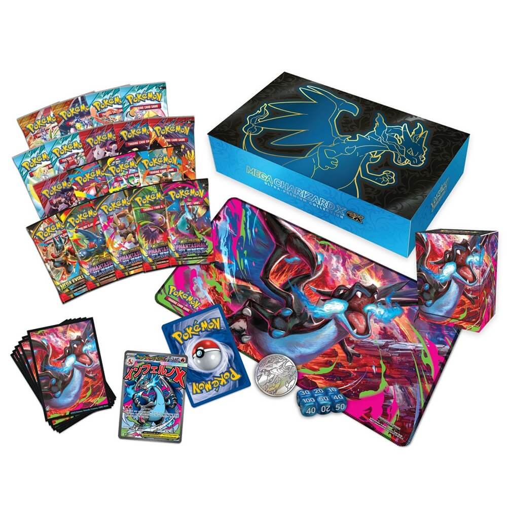 Pokemon TCG: Mega Charizard X ex Ultra-Premium Collection (UPC) (Pre-Order)