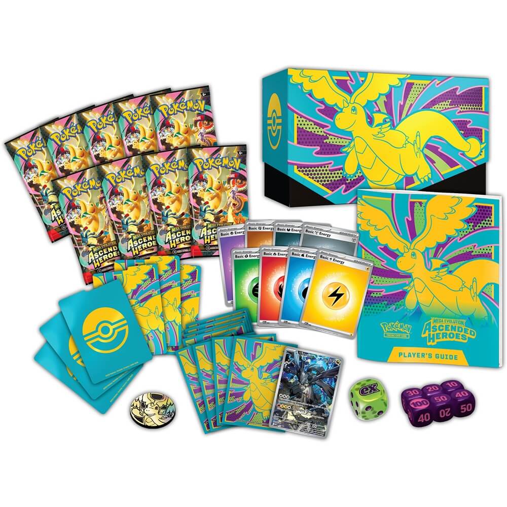 Pokemon TCG: Mega Evolution - Ascended Heroes Elite Trainer Box (ETB)