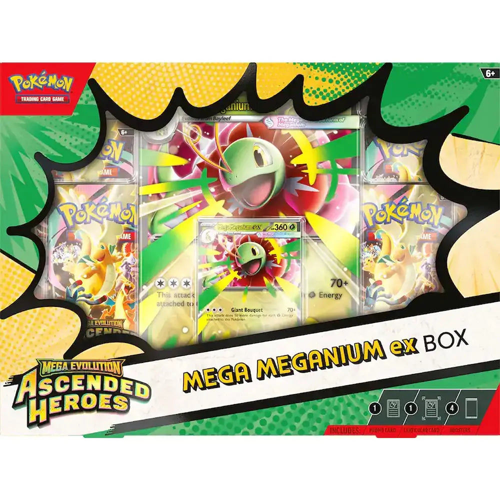 Pokemon TCG: Mega Evolution - Ascended Heroes Mega Meganium ex Box (Pre-Order)