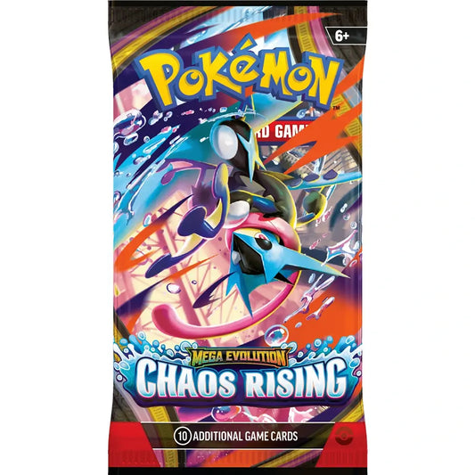 Pokemon TCG: Mega Evolution - Chaos Rising Booster Pack (Pre-Order)