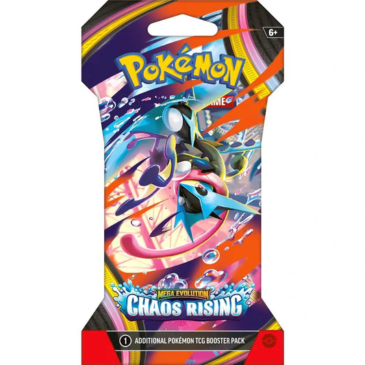 Pokemon TCG: Mega Evolution - Chaos Rising Sleeved Booster Pack (Pre-Order)