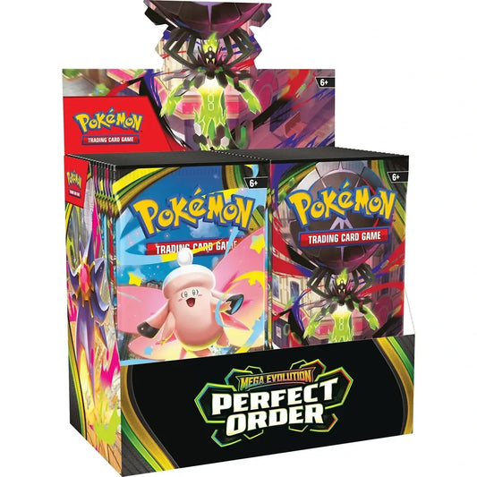 Pokemon TCG: Mega Evolution - Perfect Order Enhanced Booster Box (36 + 1 Promo Card) (Pre-Order)