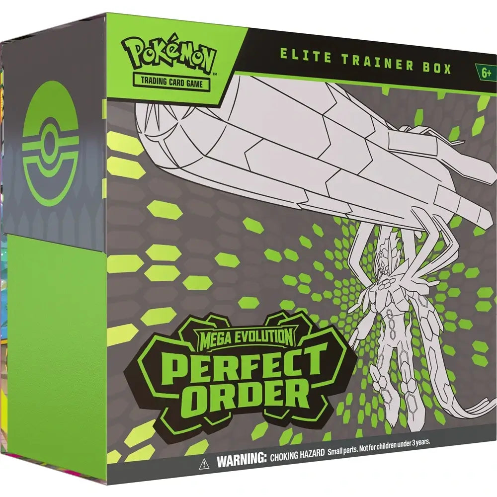 Pokemon TCG: Mega Evolution - Perfect Order Elite Trainer Box (ETB) Booster Boyz Pokemon TCG: Mega Evolution - Perfect Order Elite Trainer Box (ETB) Booster Boyz