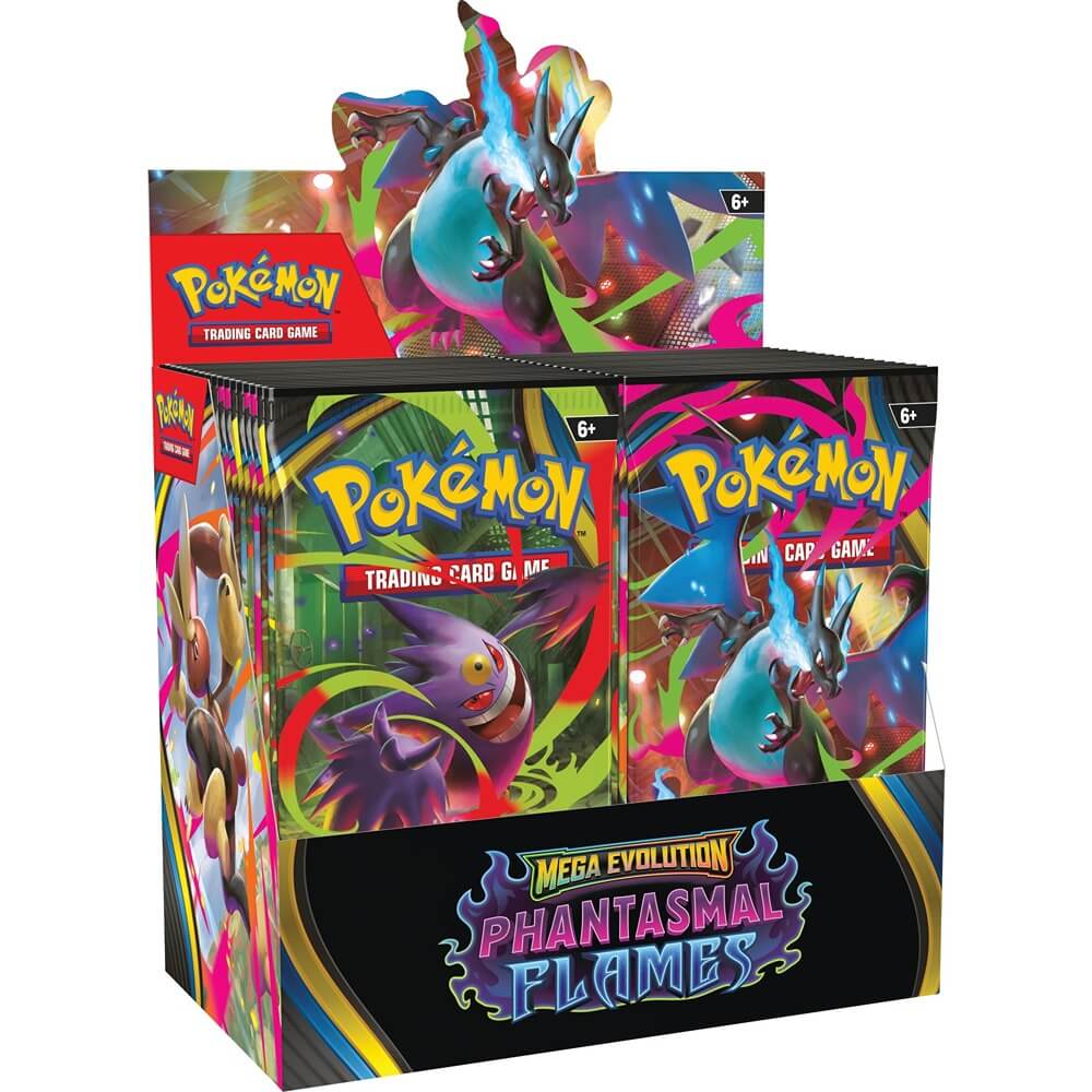 Pokemon TCG: Mega Evolution - Phantasmal Flames Booster Box (36) (Pre-Order)