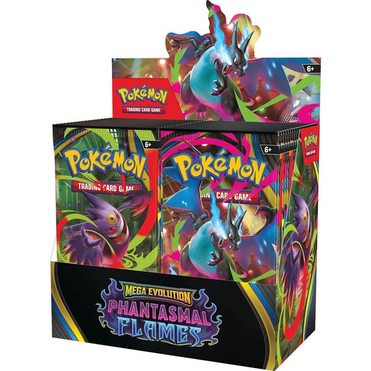 Pokemon TCG: Mega Evolution - Phantasmal Flames Booster Box (36) (Pre-Order)