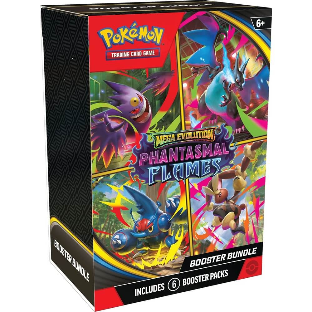Pokemon TCG: Mega Evolution - Phantasmal Flames Booster Bundle (6) (Pre-Order)