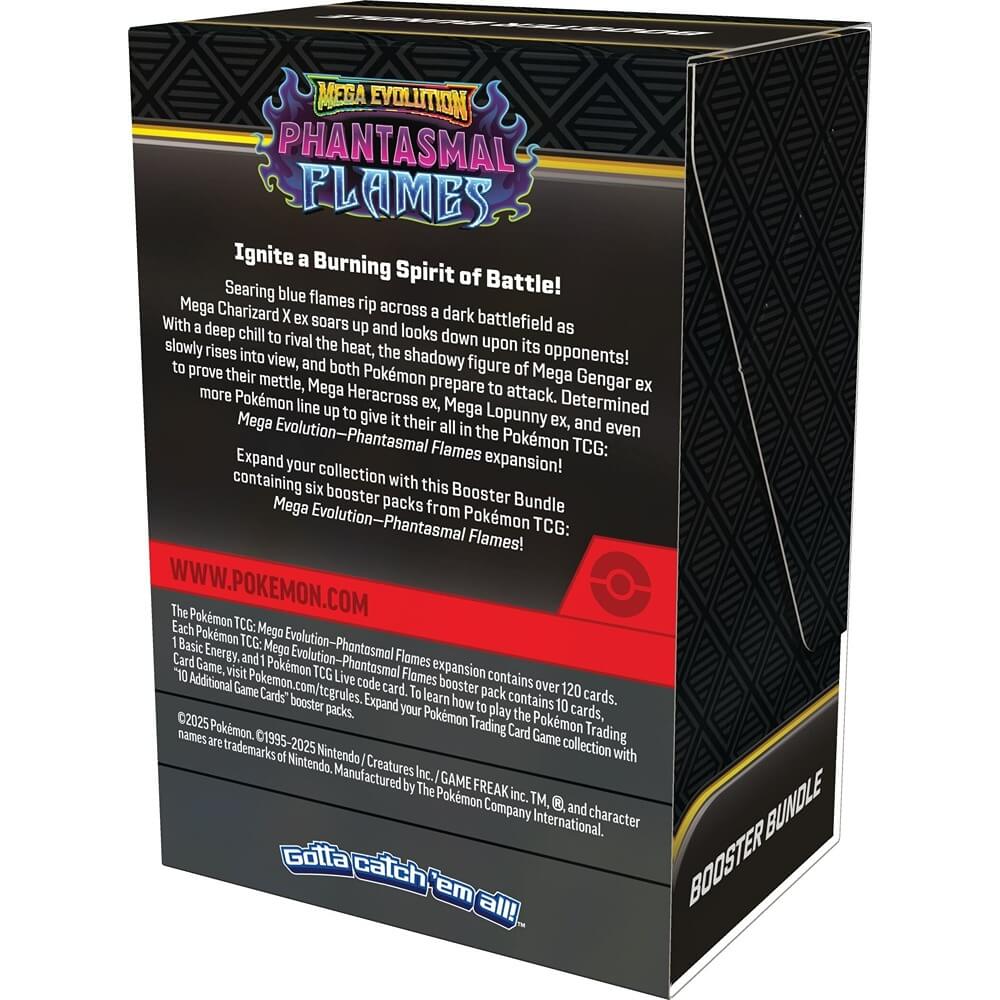 Pokemon TCG: Mega Evolution - Phantasmal Flames Booster Bundle (6) (Pre-Order)