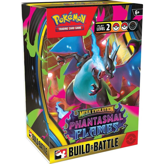 Pokemon TCG: Mega Evolution - Phantasmal Flames Build & Battle Box (Pre-Order)