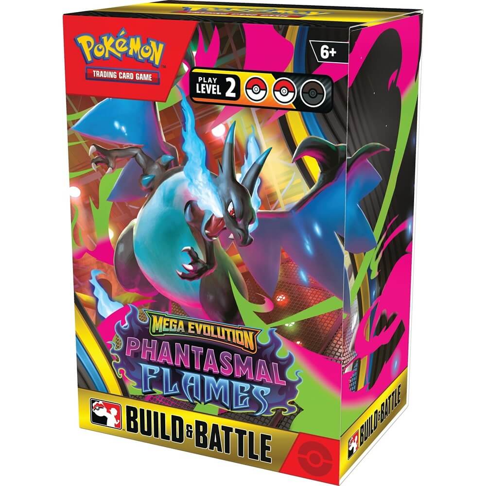 Pokemon TCG: Mega Evolution - Phantasmal Flames Build & Battle Box (Pre-Order)