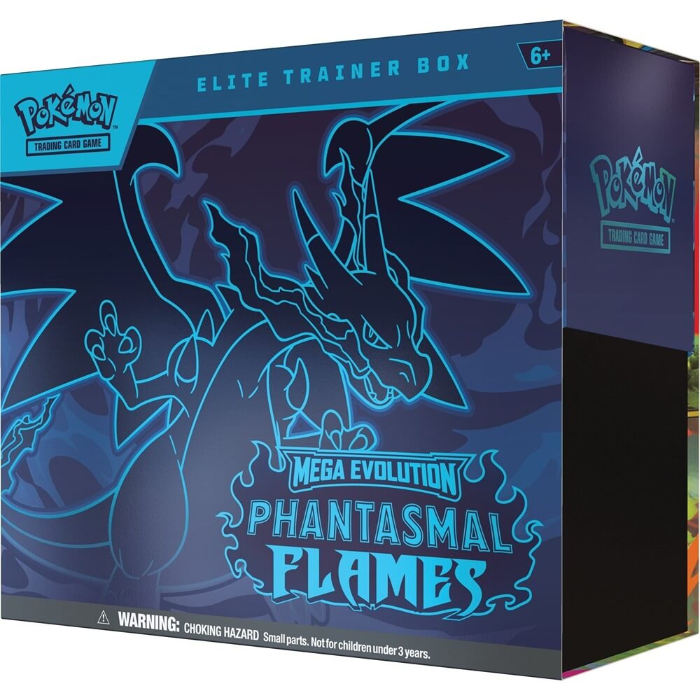 thumbnail image 2 of Pokemon TCG: Phantasmal Flames Elite Trainer Box – English, Factory Sealed 2025 2 of 5