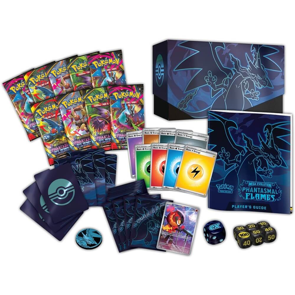 Pokemon TCG: Mega Evolution - Phantasmal Flames Elite Trainer Box (ETB) (Pre-Order)