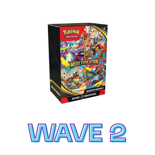 Pokemon TCG: Mega Evolution – Booster Bundle (6) (Pre-Order, Wave 2 – Ships Oct. 2025)