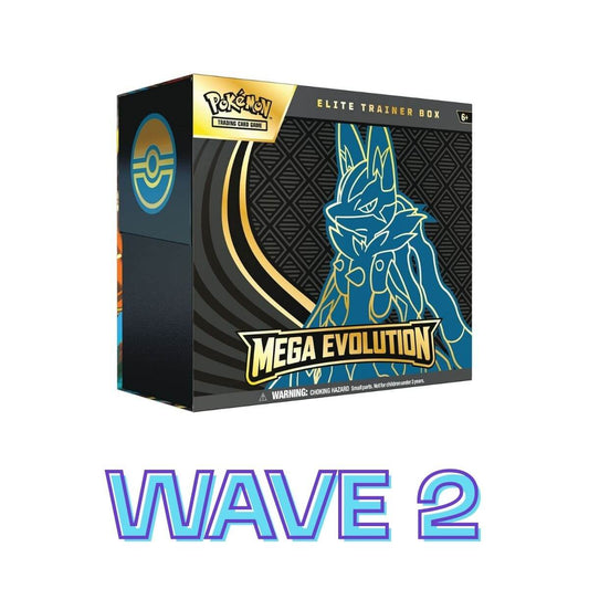Pokemon TCG: Mega Evolution – Elite Trainer Box (ETB) (Mega Lucario) (Pre-Order, Wave 2 – Ships Oct. 2025)