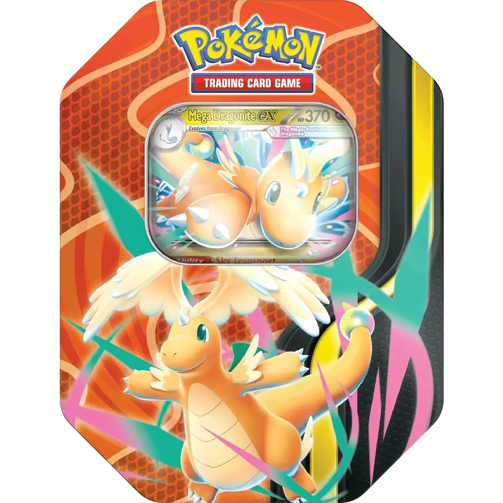 Pokemon TCG: Mega Forces Tin (Mega Dragonite ex) (Pre-Order)