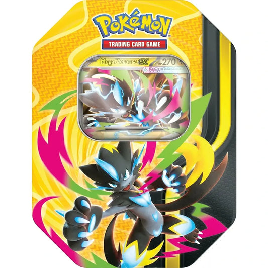 Pokemon TCG: Mega Forces Tin (Mega Zeraora ex) (Pre-Order)