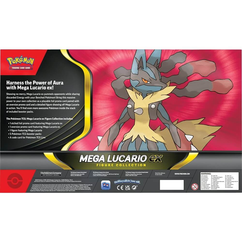 Pokemon TCG: Mega Lucario ex Figure Collection (Pre-Order)