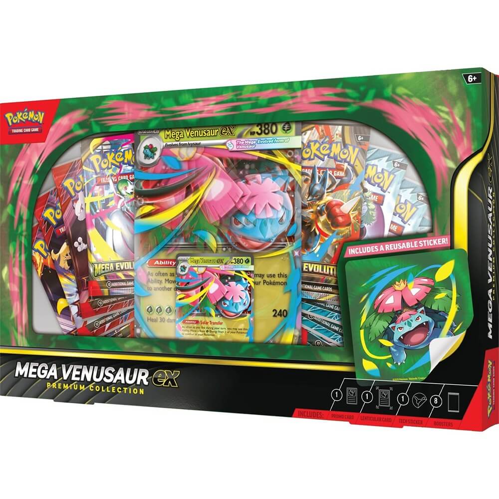 Pokemon TCG: Mega Venusaur ex Premium Collection Box (Pre-Order)