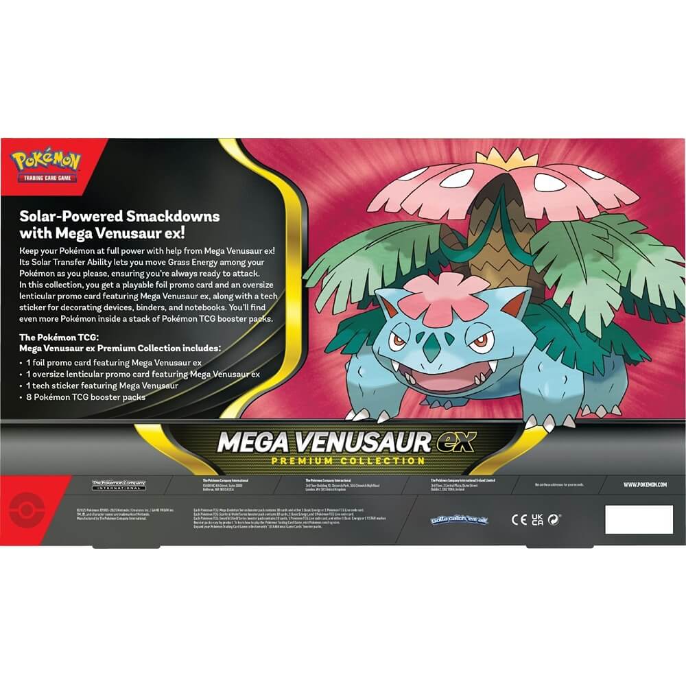 Pokemon TCG: Mega Venusaur ex Premium Collection Box (Pre-Order)
