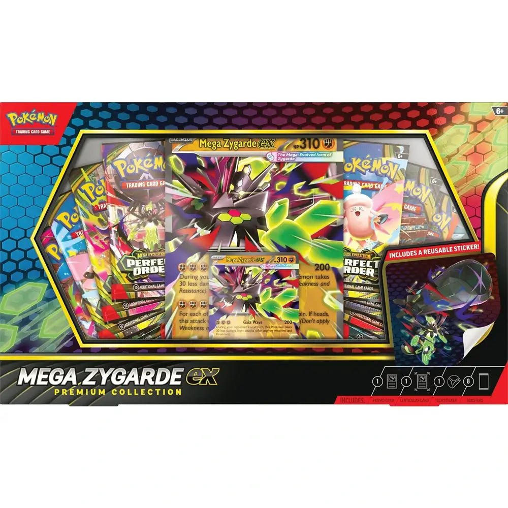 Pokemon TCG: Mega Zygarde ex Premium Collection Box