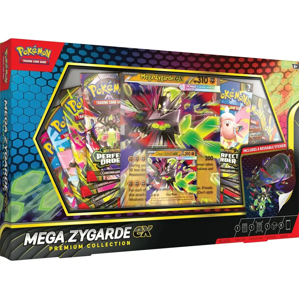 Pokemon TCG: Mega Zygarde ex Premium Collection Box