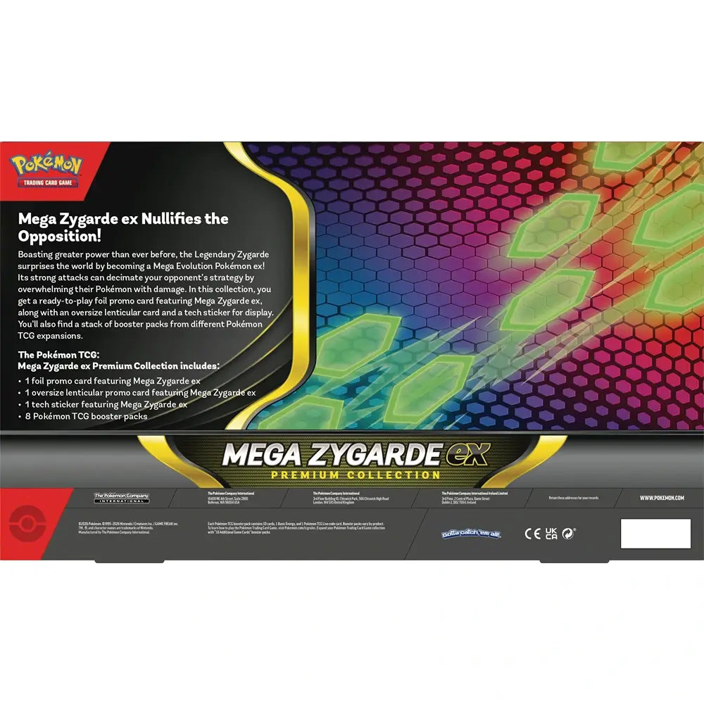 Pokemon TCG: Mega Zygarde ex Premium Collection Box