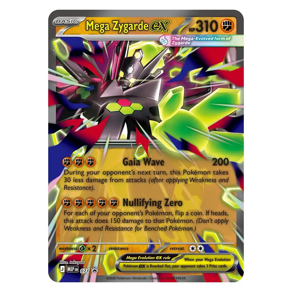Pokemon TCG: Mega Zygarde ex Premium Collection Box