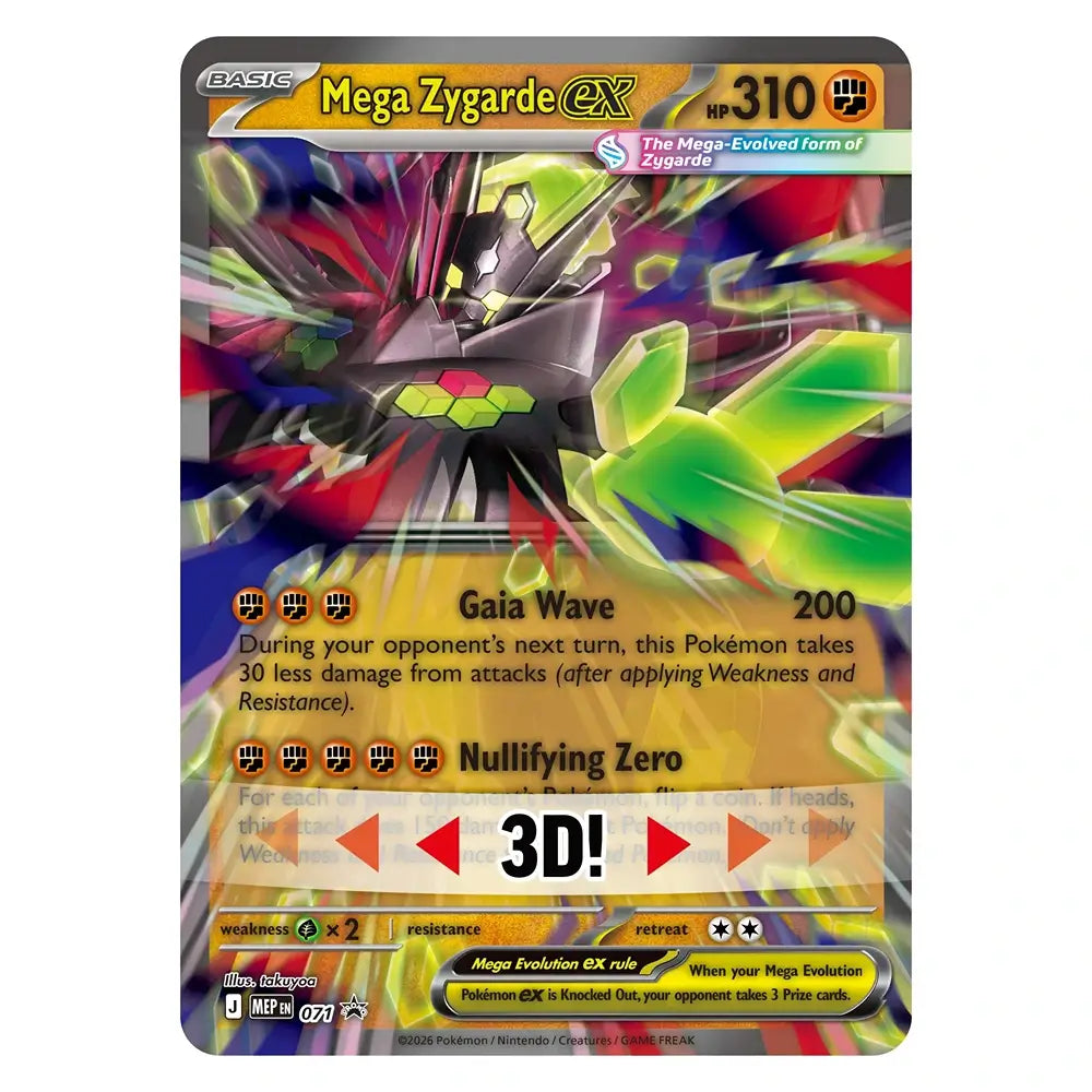 Pokemon TCG: Mega Zygarde ex Premium Collection Box