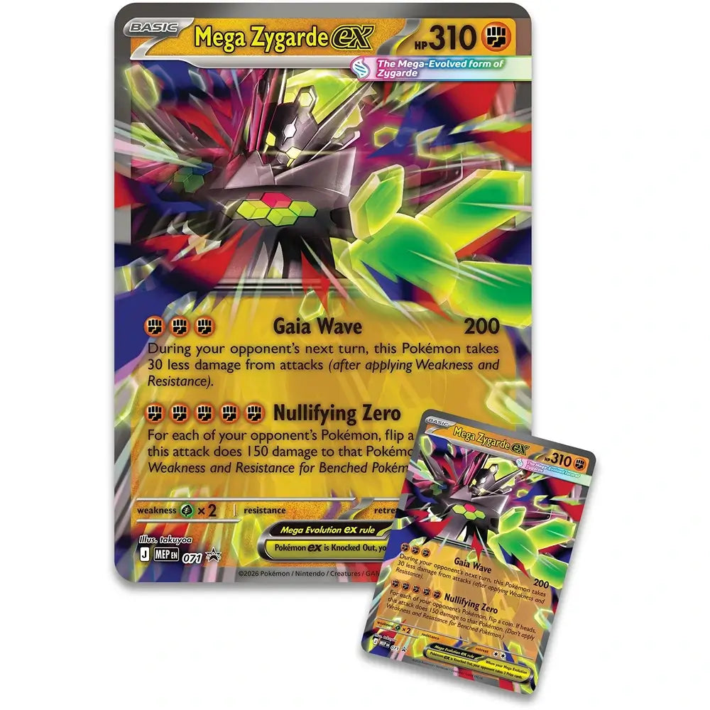 Pokemon TCG: Mega Zygarde ex Premium Collection Box