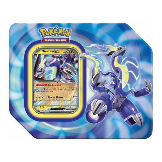 Pokemon TCG Paldea Legends Tin (Miraidon ex)