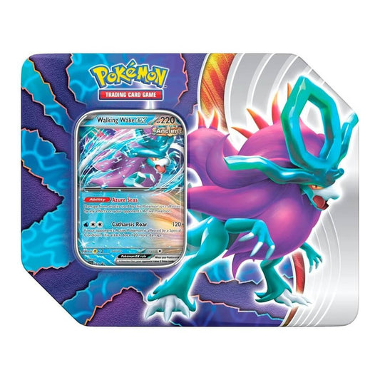 Pokemon TCG: Paradox Clash Tin (Walking Wake ex)