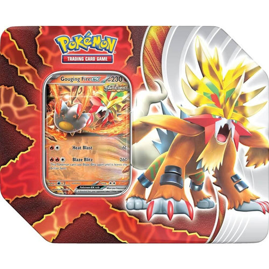 Pokemon TCG: Paradox Destinies Tin (Gouging Fire ex)