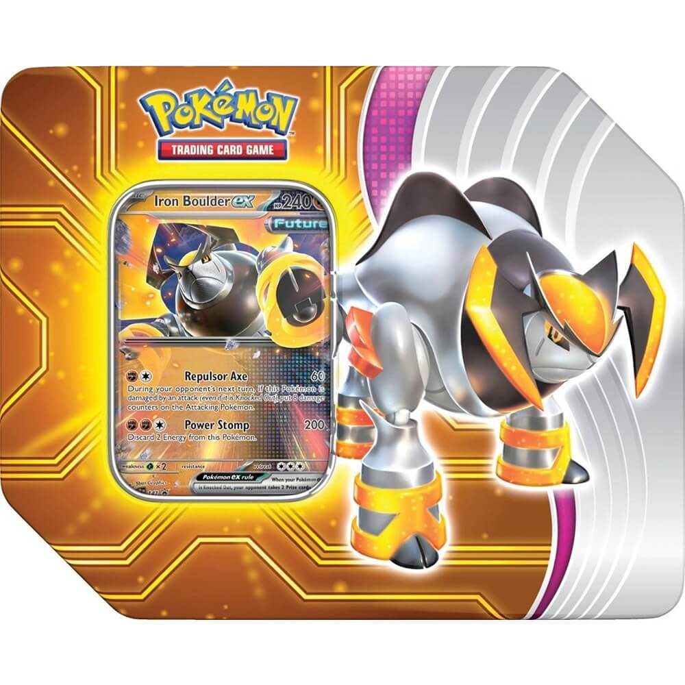 Pokemon TCG: Paradox Destinies Tin (Iron Boulder ex)