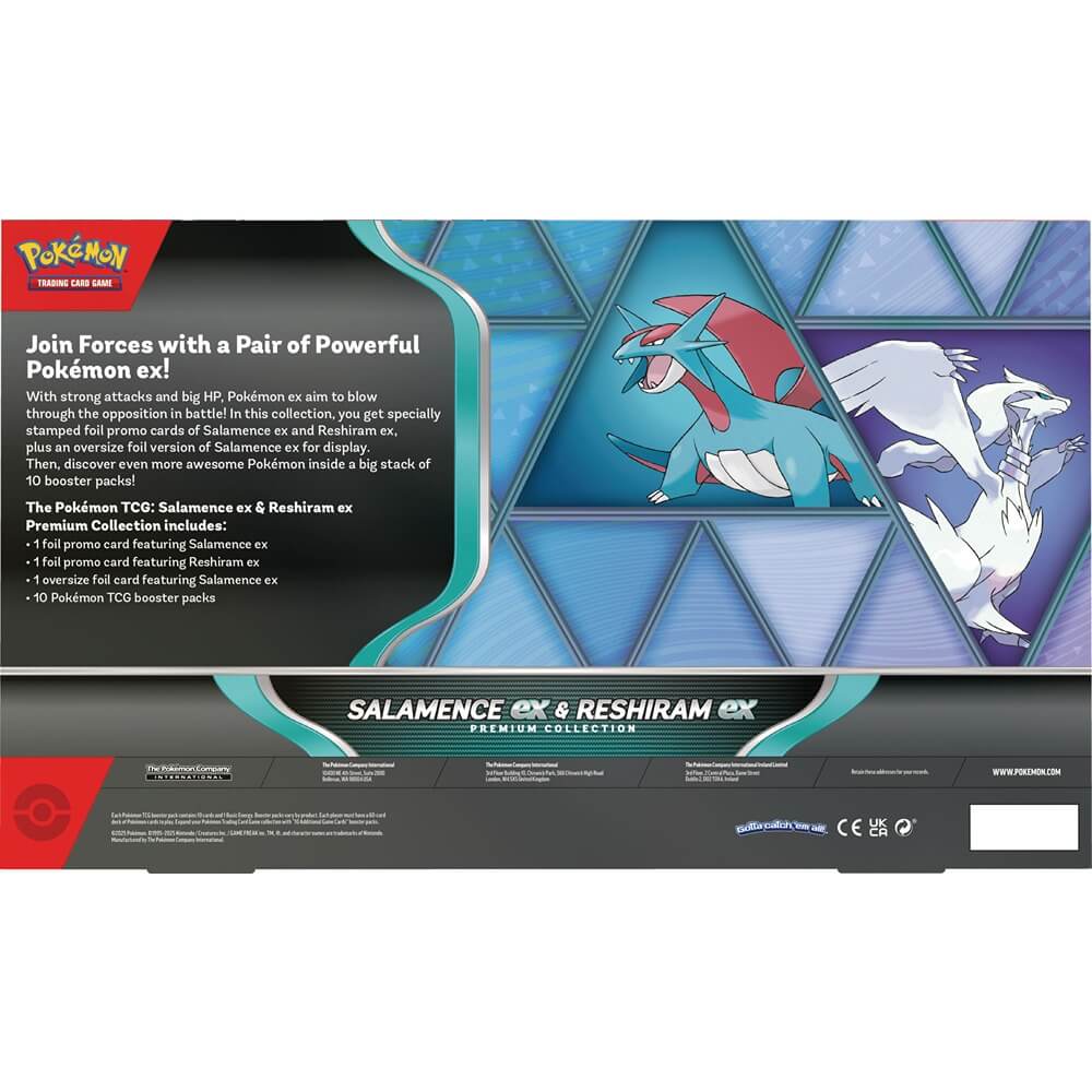 Pokemon TCG: Salamence ex & Reshiram ex Premium Collection (Pre-Order)