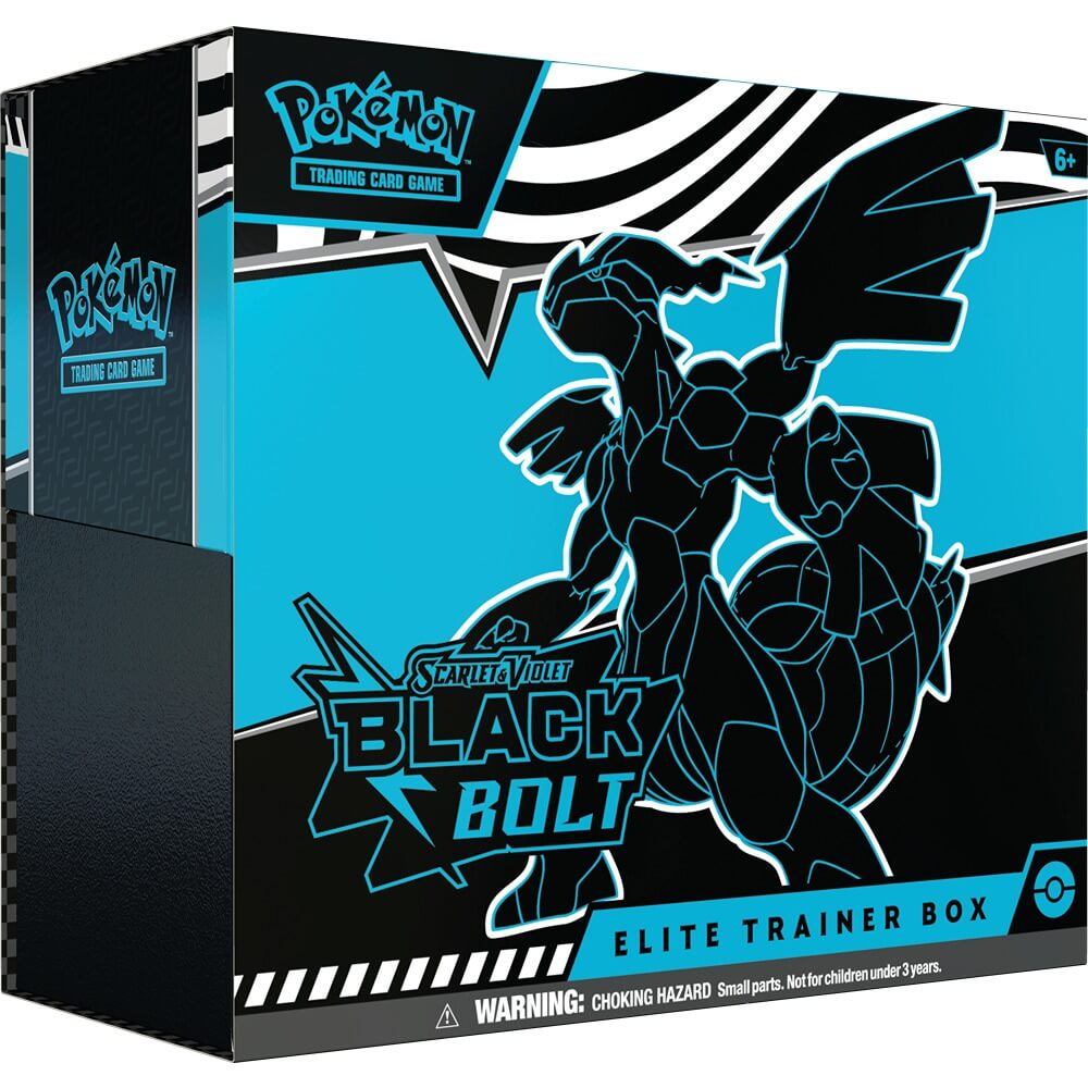 Pokemon TCG: Scarlet & Violet - Black Bolt Elite Trainer Box (ETB) (Pre-Order)