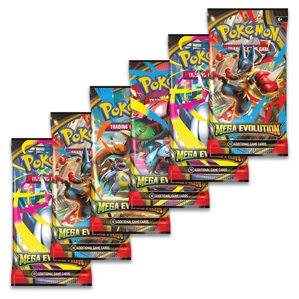 Pokemon TCG: Mega Evolution – Booster Bundle (6) (Pre-Order, Wave 2 – Ships Oct. 2025)