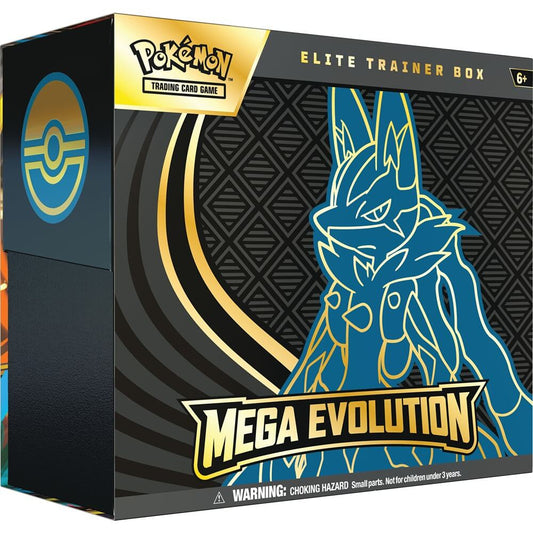 Pokemon TCG: Mega Evolution - Elite Trainer Box (ETB) (Mega Lucario) (Pre-Order)